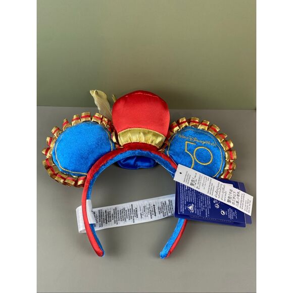 Disney Mickey Main Attraction Dumbo Elephant Mouse Ears Headband WDW 50th - Picture 2 of 6